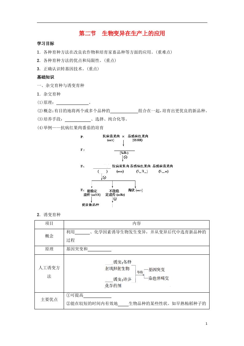 高中生物