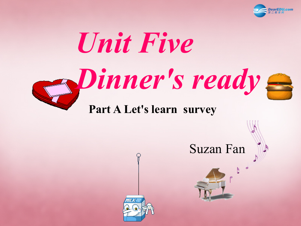 2014年秋四年级英语上册Unit5Dinnerisready课件5人教PEP