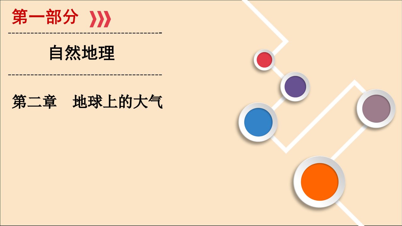 2020版高考地理一轮总复习大气的组成和垂直分层与冷热不均引起大气运动ppt课件鲁教版