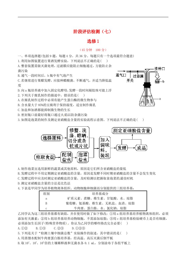 高中生物