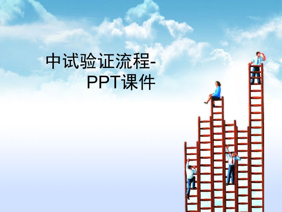 中试验证流程-PPT课件