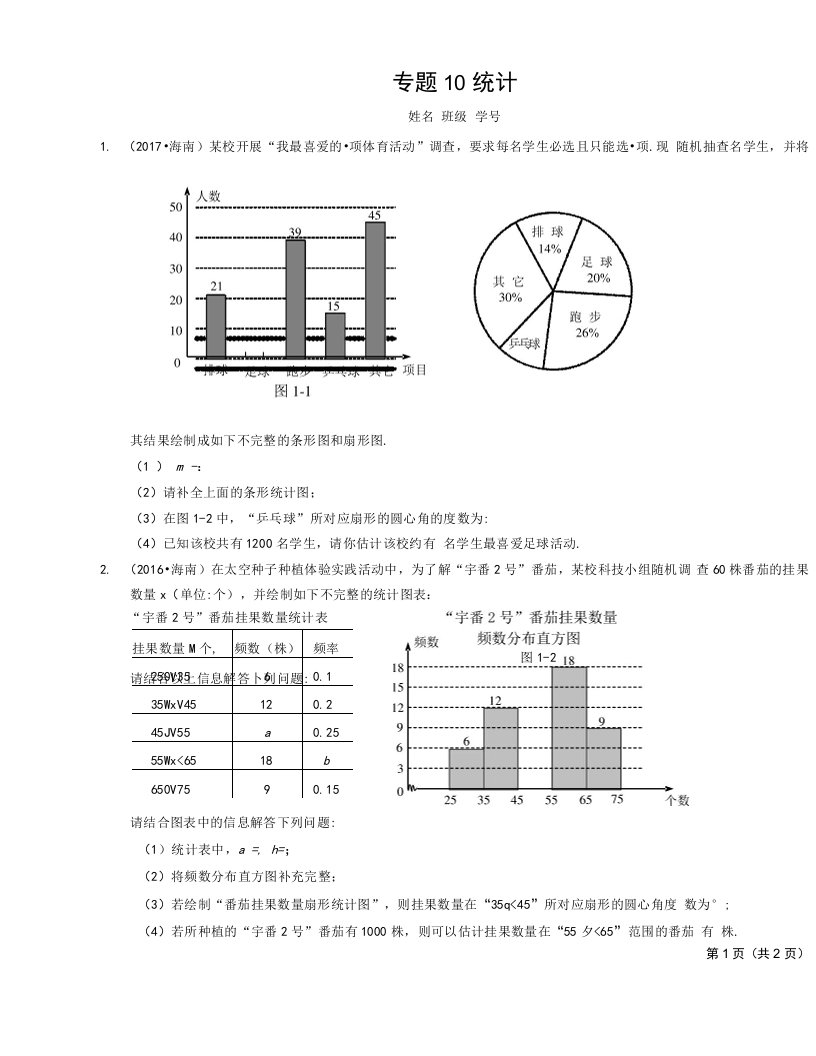 专题十：统计专题8K