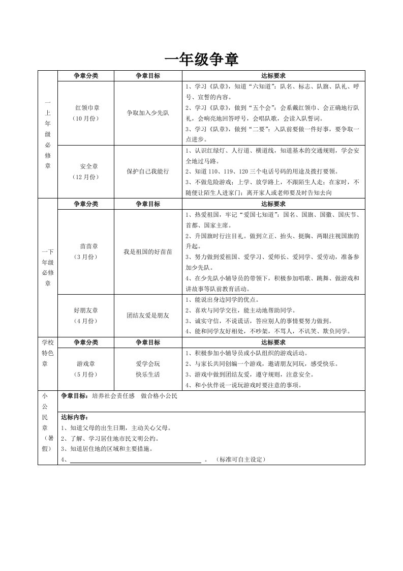 1-3年级争章手册(1)