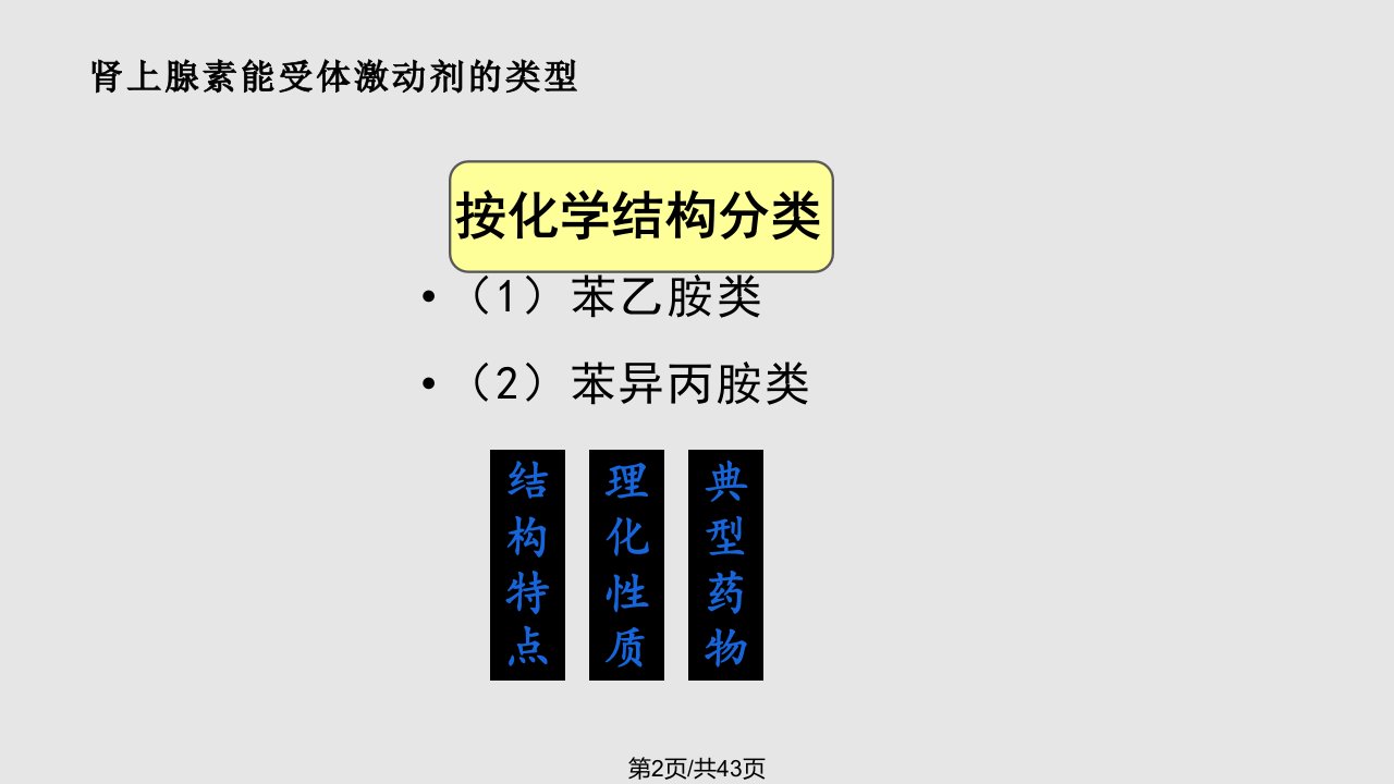 肾上腺素能受体激动剂