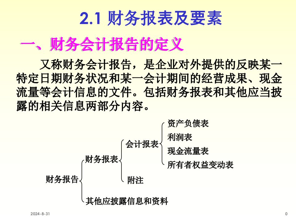 财务报告基础PPT70页课件