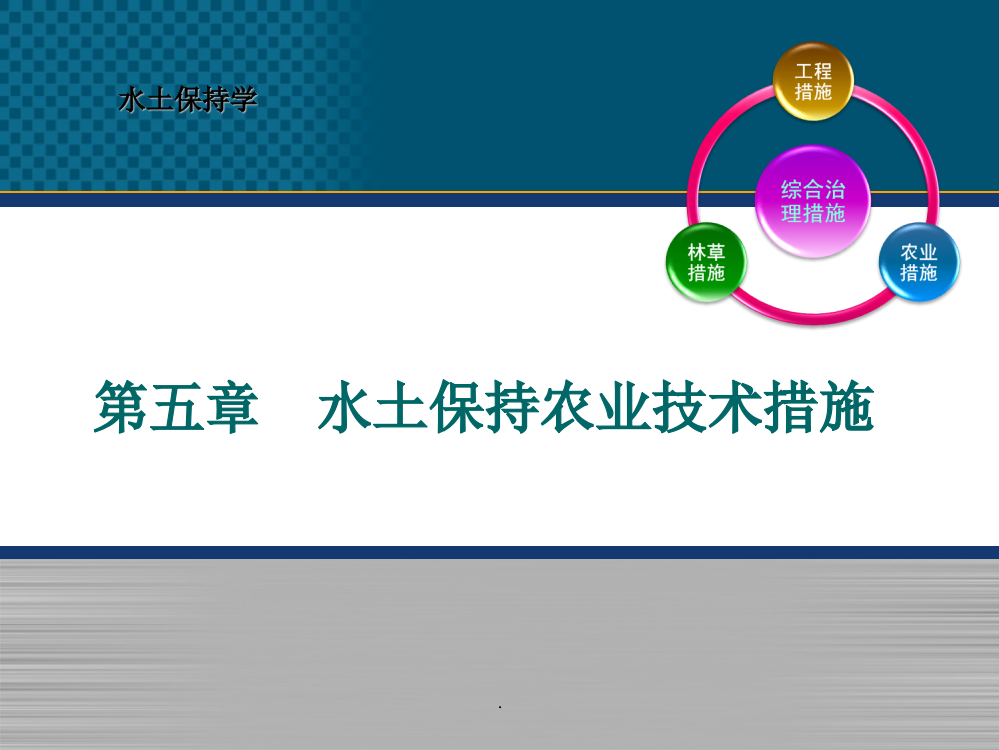 水土保持农业技术措施