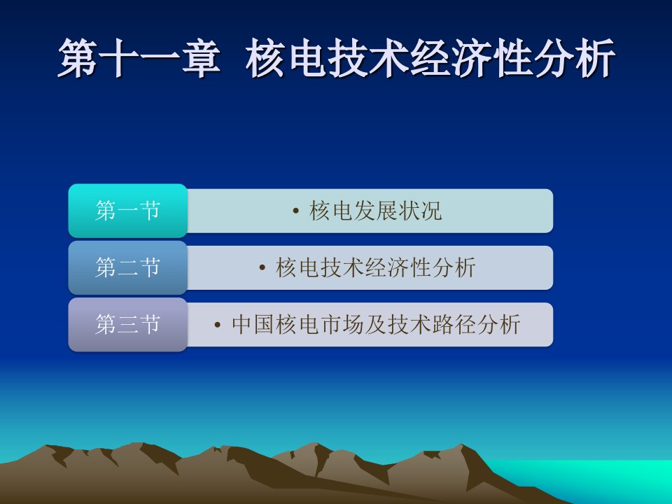 核电技术经济性分析ppt课件