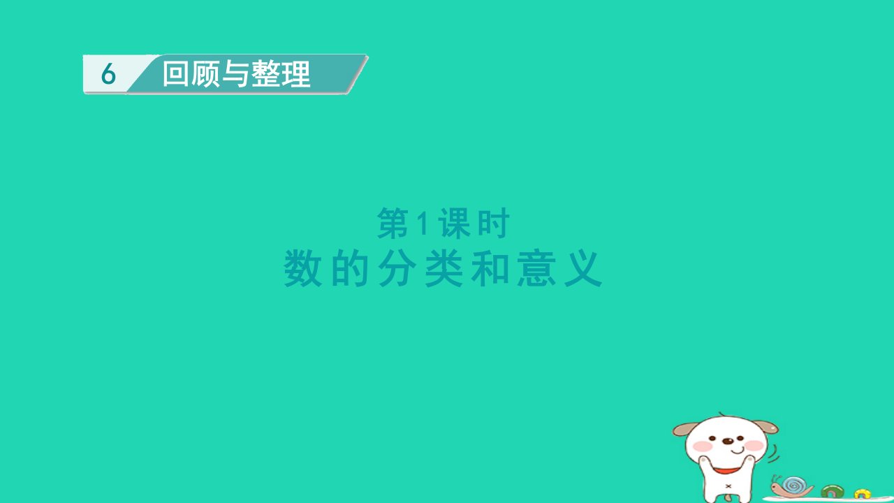 2024六年级数学下册六回顾与整理第1课时数的分类和意义课件冀教版