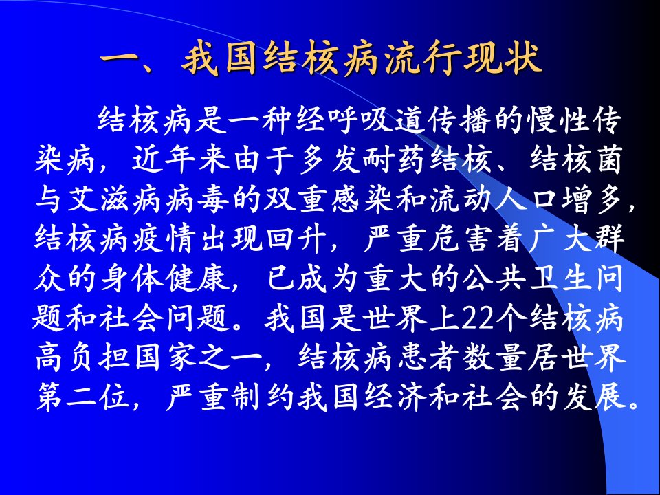 医学专题学校结核病防治知识讲座