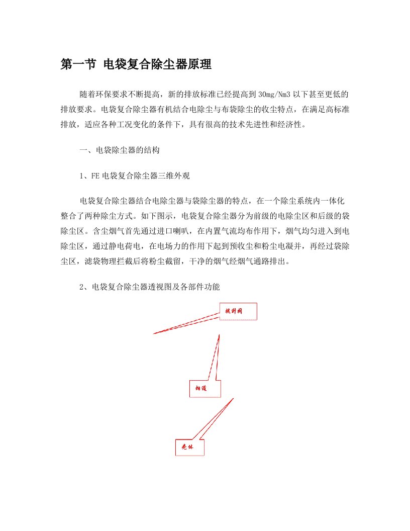 2FE型电袋复合式除尘器运行操作解析