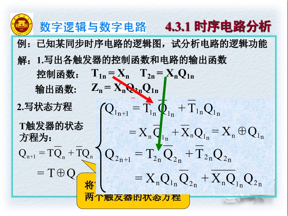 第4章时序逻辑电路分析与设计