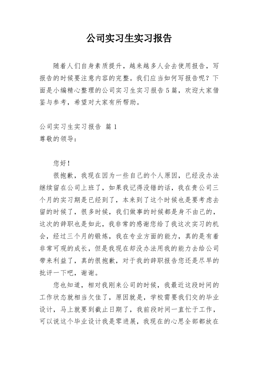 公司实习生实习报告_35