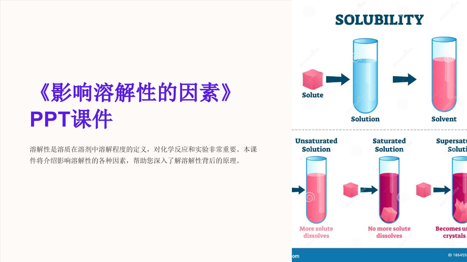 《影响溶解性的因素》课件