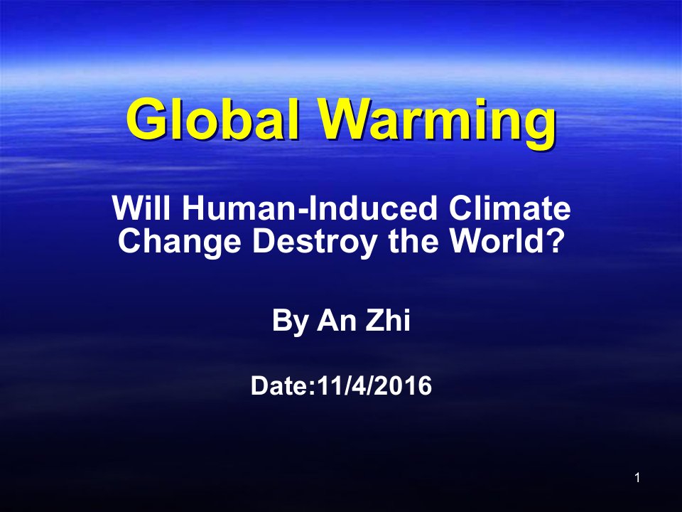 global-warming(全球变暖)