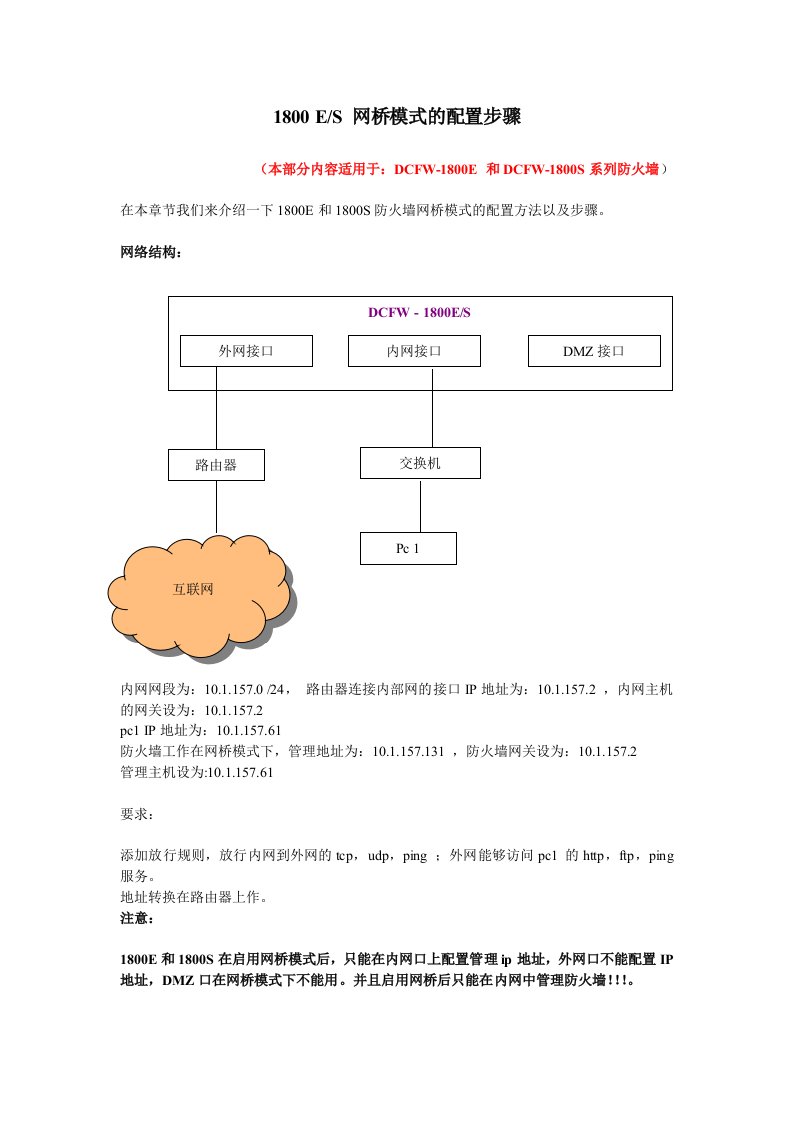 神码防火墙配置-配置步骤