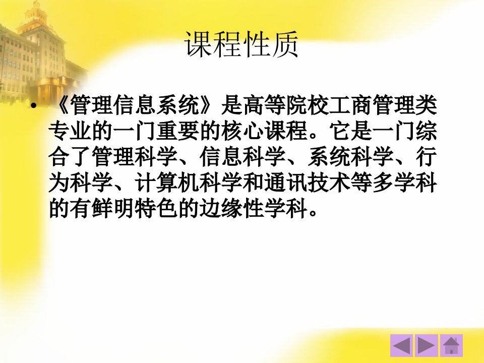 物流信息系统管理学习课件MIS导论