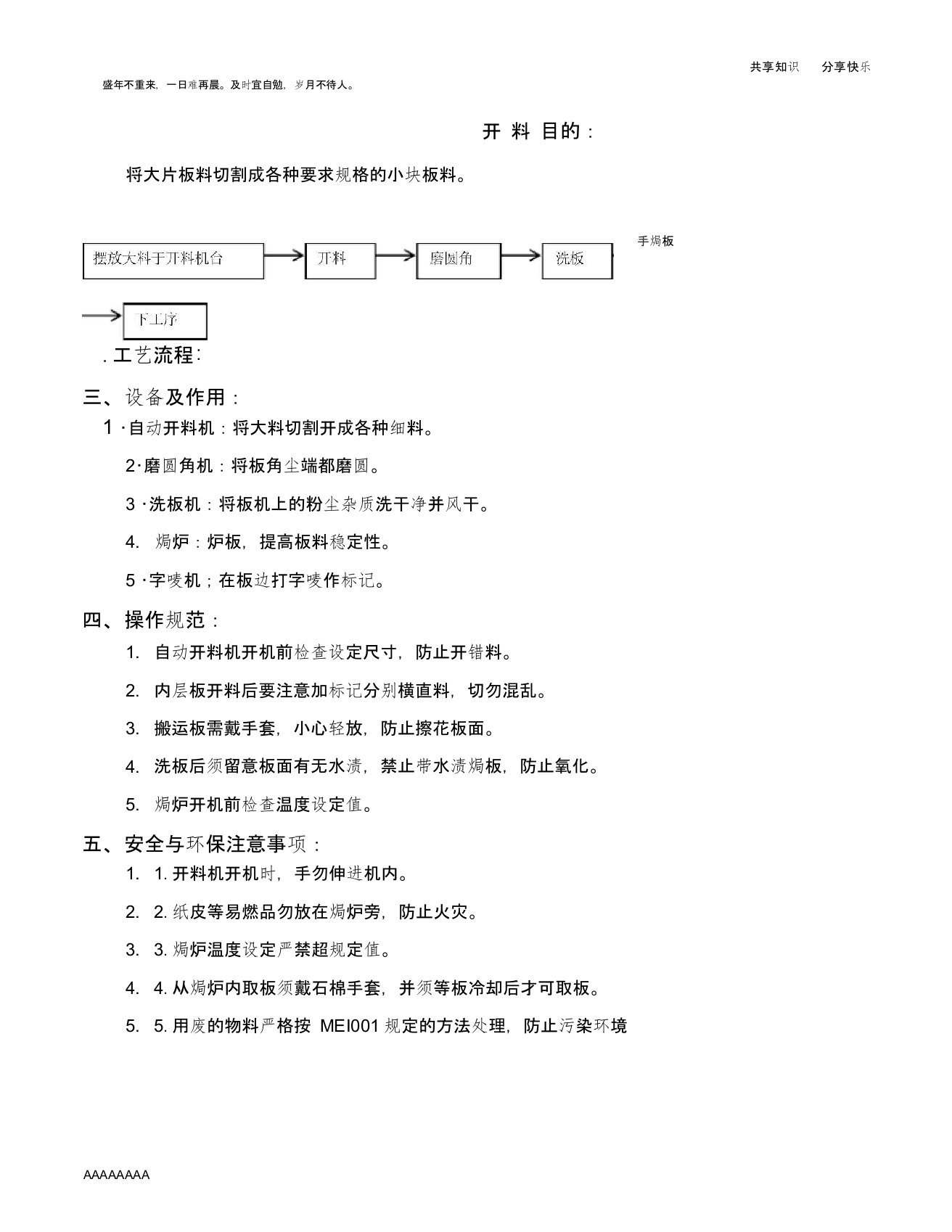 PCB工艺流程