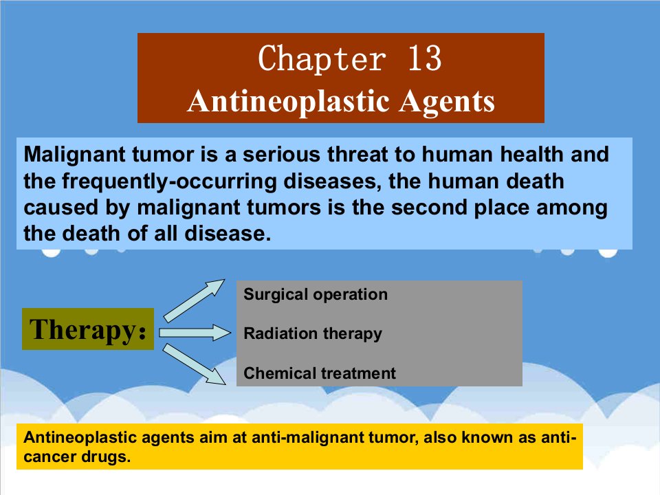 医疗行业-第七章抗肿瘤药
