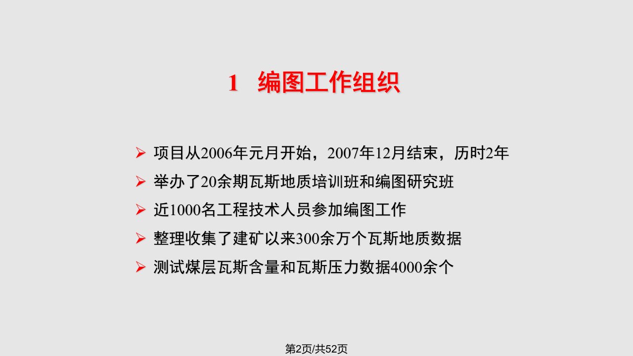 瓦斯地质规律研究及煤矿瓦斯地质图编制