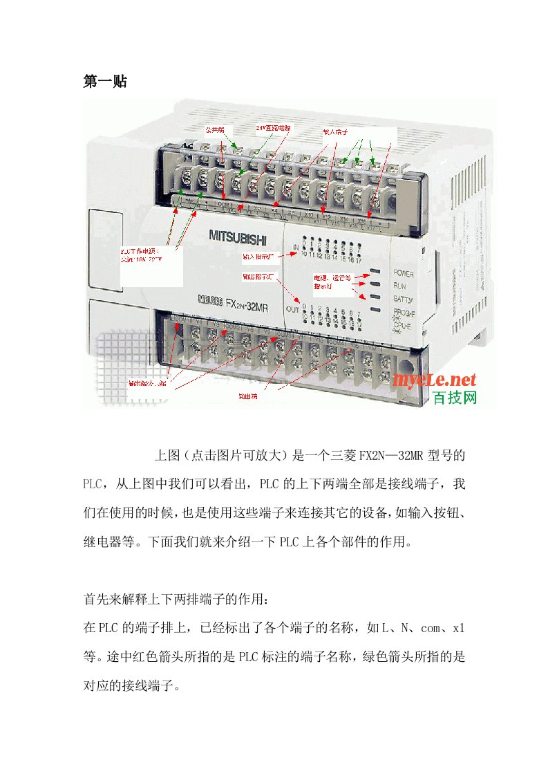 PLC入门实战教程(百技)