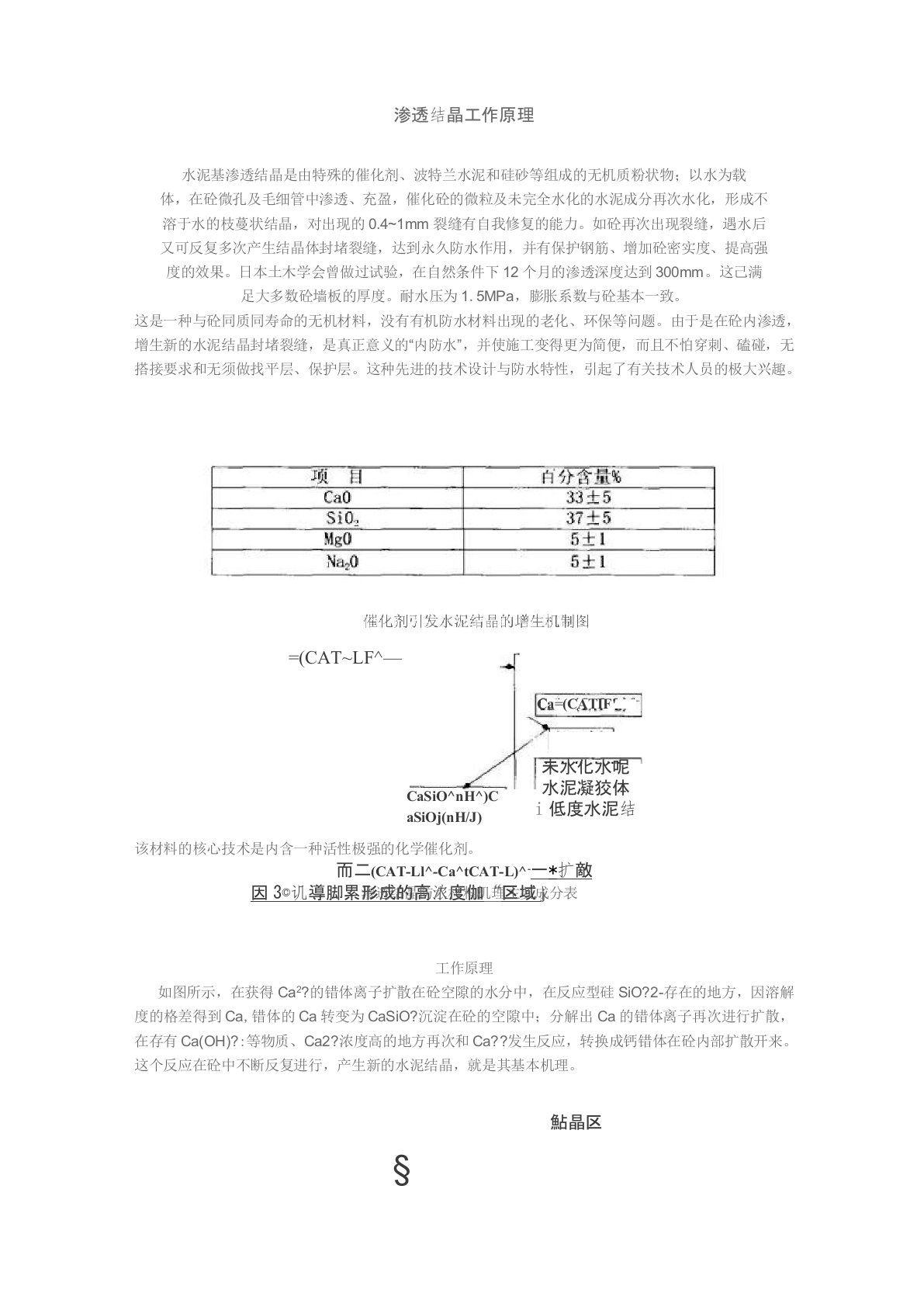 渗透结晶原理