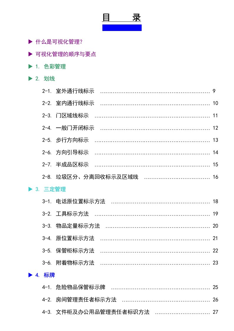 企业管理手册-可视化管理实战手册