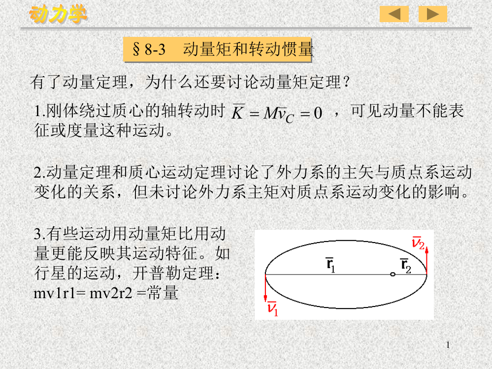 第8章动力学广泛定理2