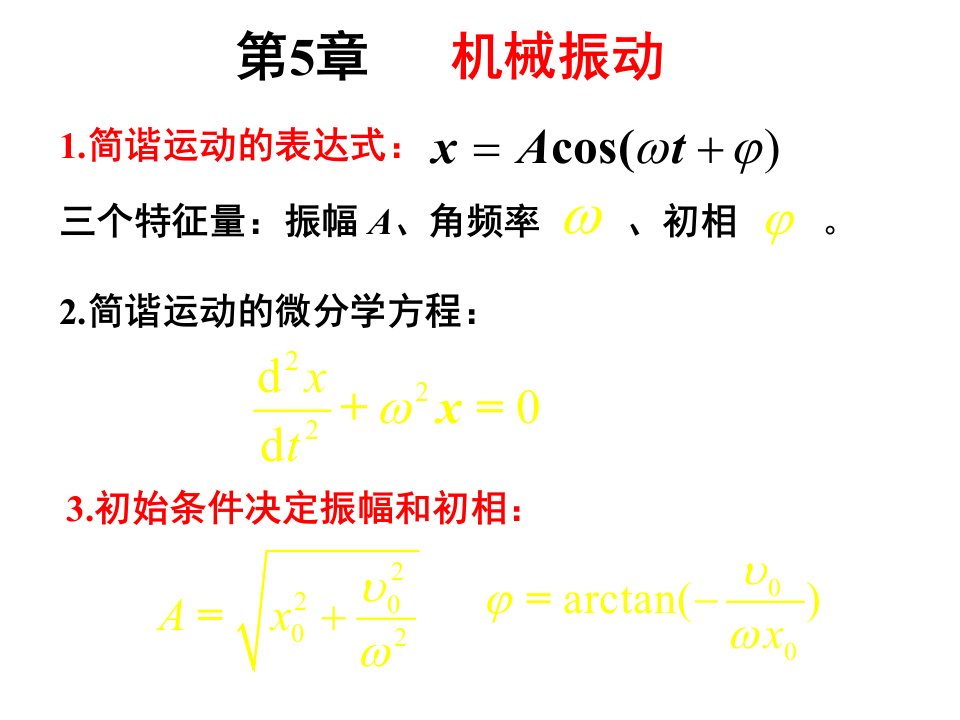 大学物理总复习