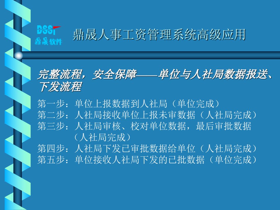 鼎晟人事工资管理系统高级应用