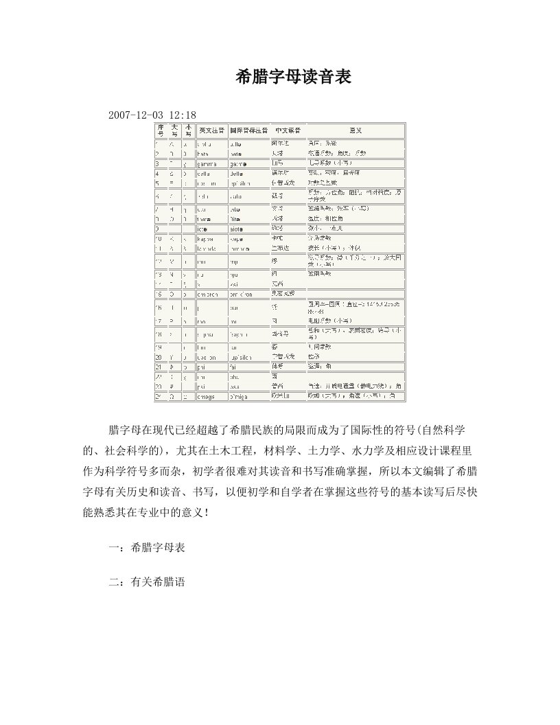 ncpAAA希腊字母读音表