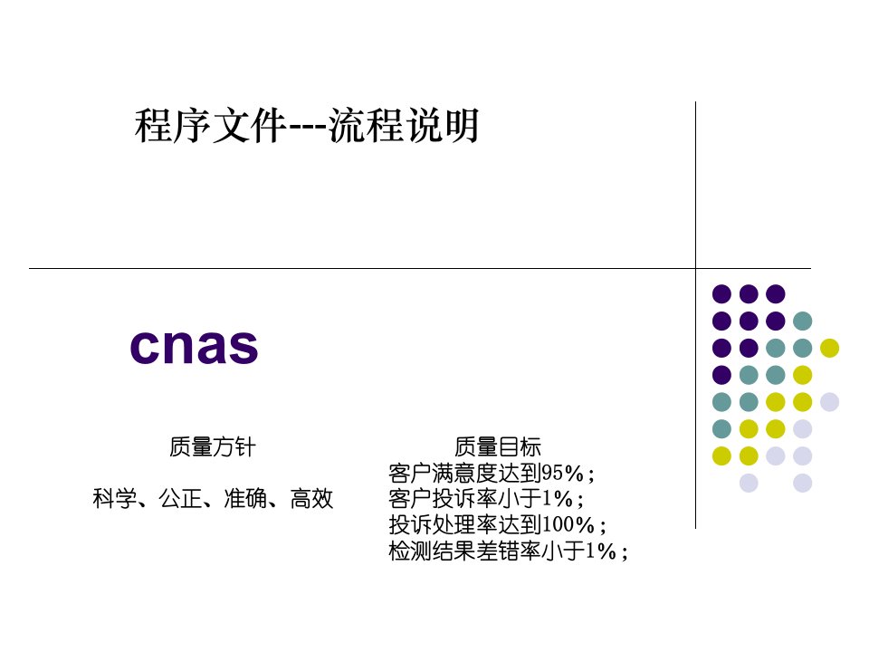 实验室认可程序书培训书