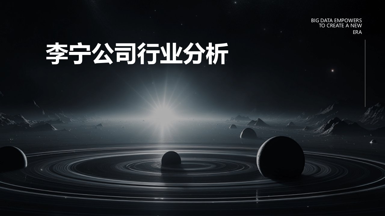 李宁公司行业分析