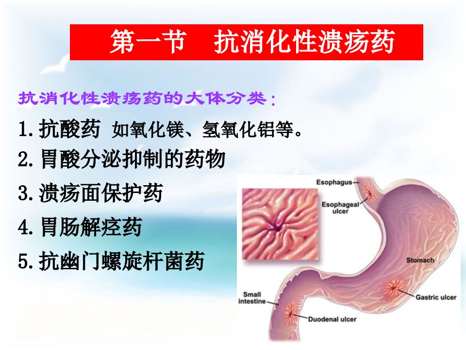 c8作用于消化系统的药物课件