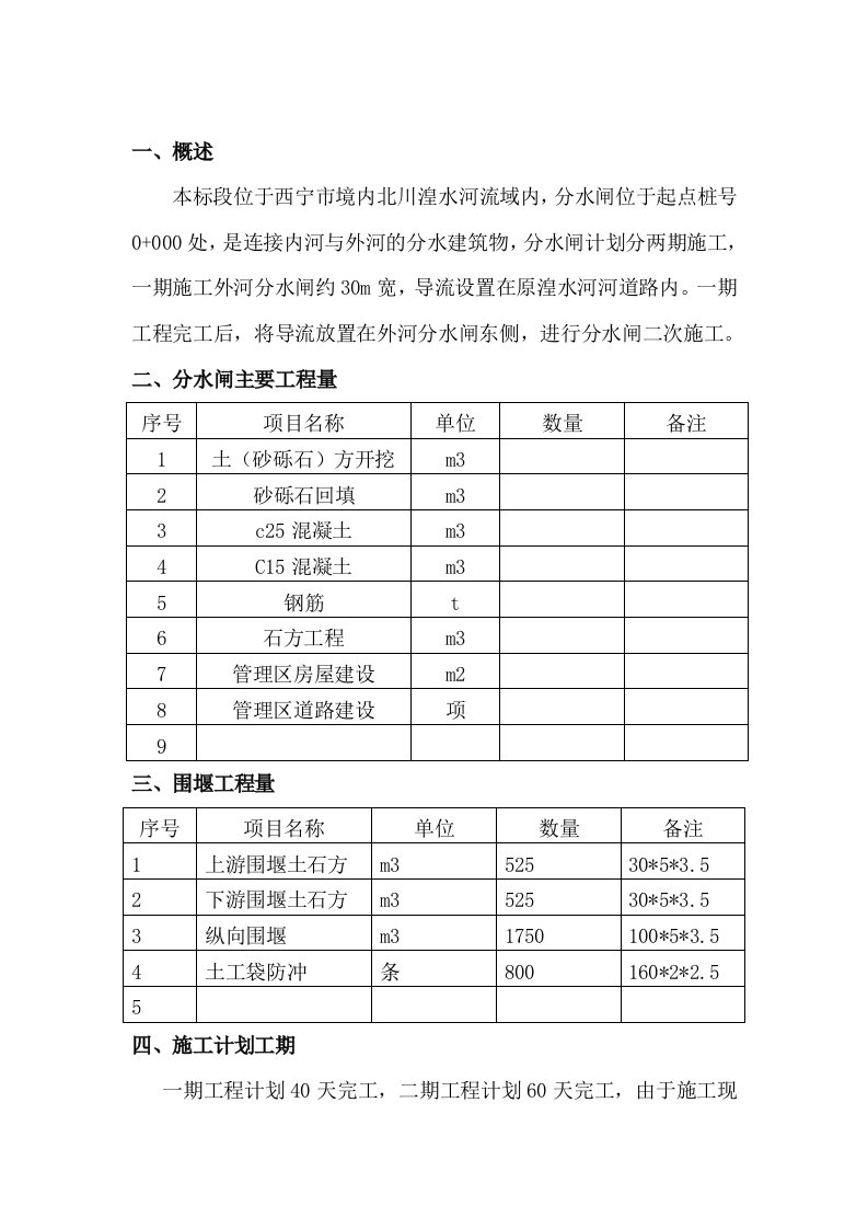 水闸施工方案(1)