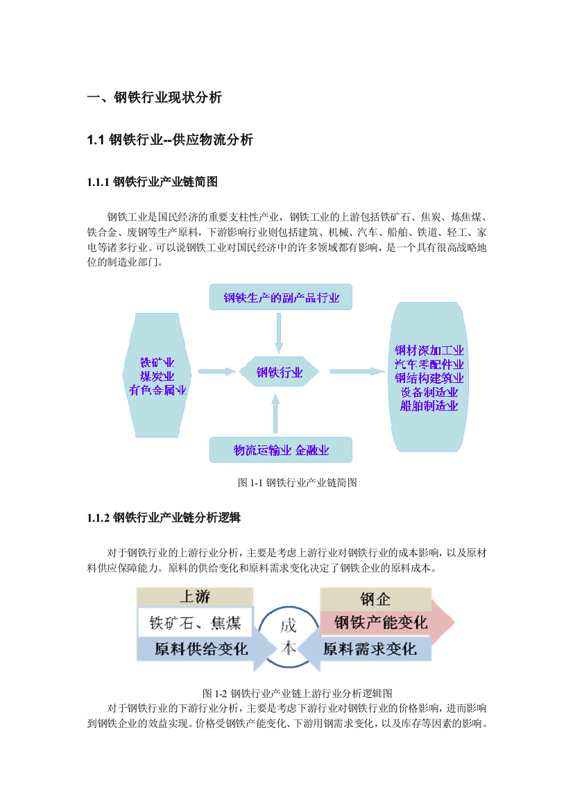 (精品)钢铁行业物流系统分析