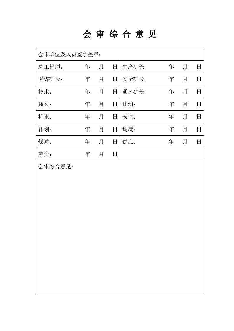 综采工作面作业规程