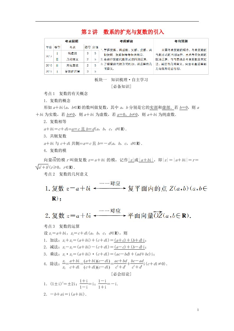 高考数学一轮复习