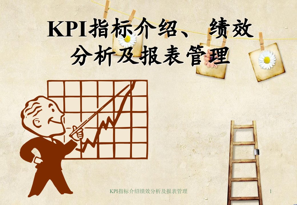 KPI指标介绍绩效分析及报表管理