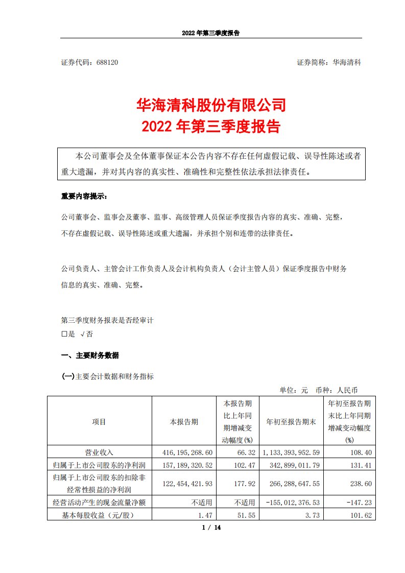 上交所-2022年第三季度报告-20221019