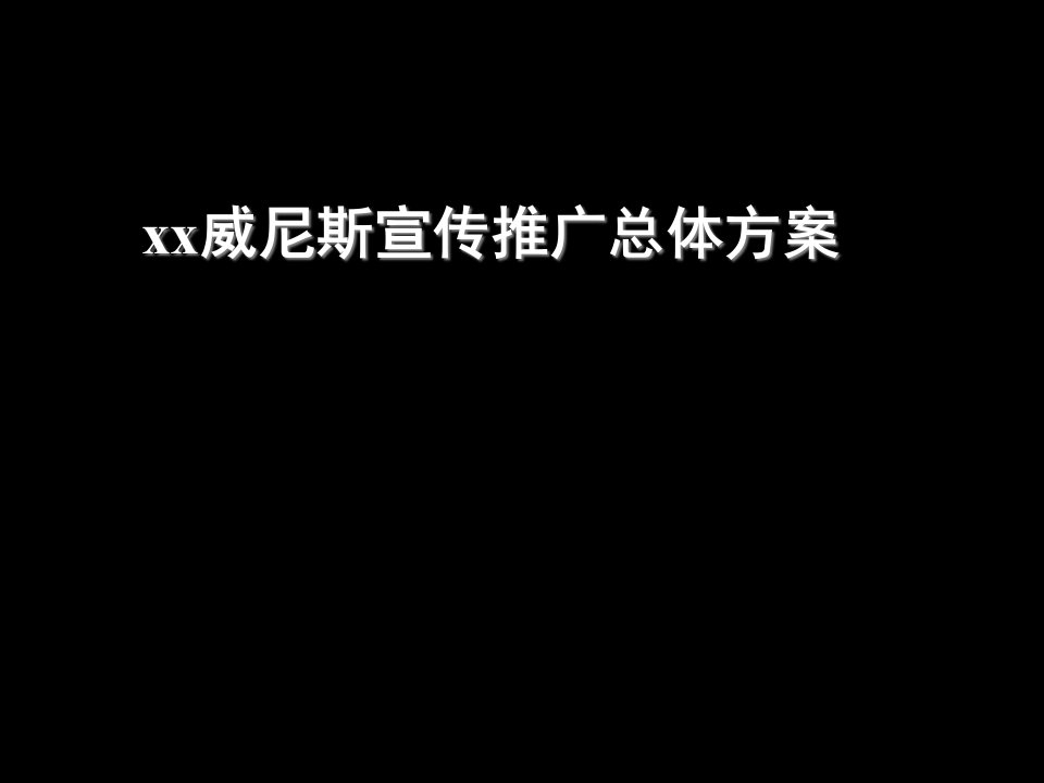 房地产策划案例象湖威尼斯