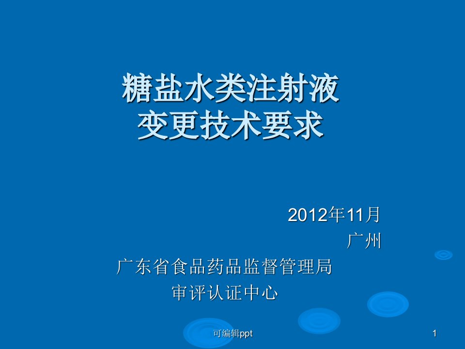 许庆锐--糖盐水类注射液变更技术要求