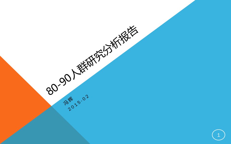 80-90人群研究分析报告