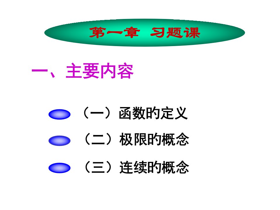 高等数学-极限习题课公开课百校联赛一等奖课件省赛课获奖课件