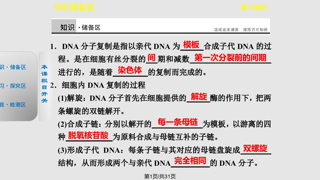 聚合酶链式反应技术PPT课件