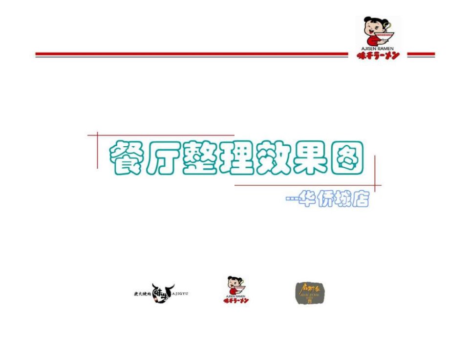 餐厅整理效果图---华侨城店.ppt