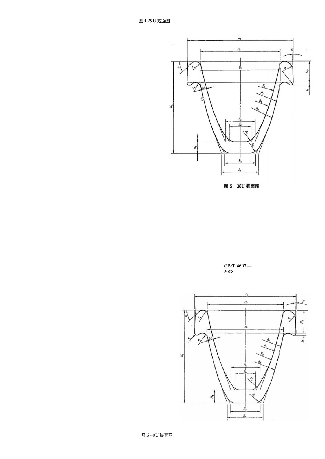 矿用U型钢参数