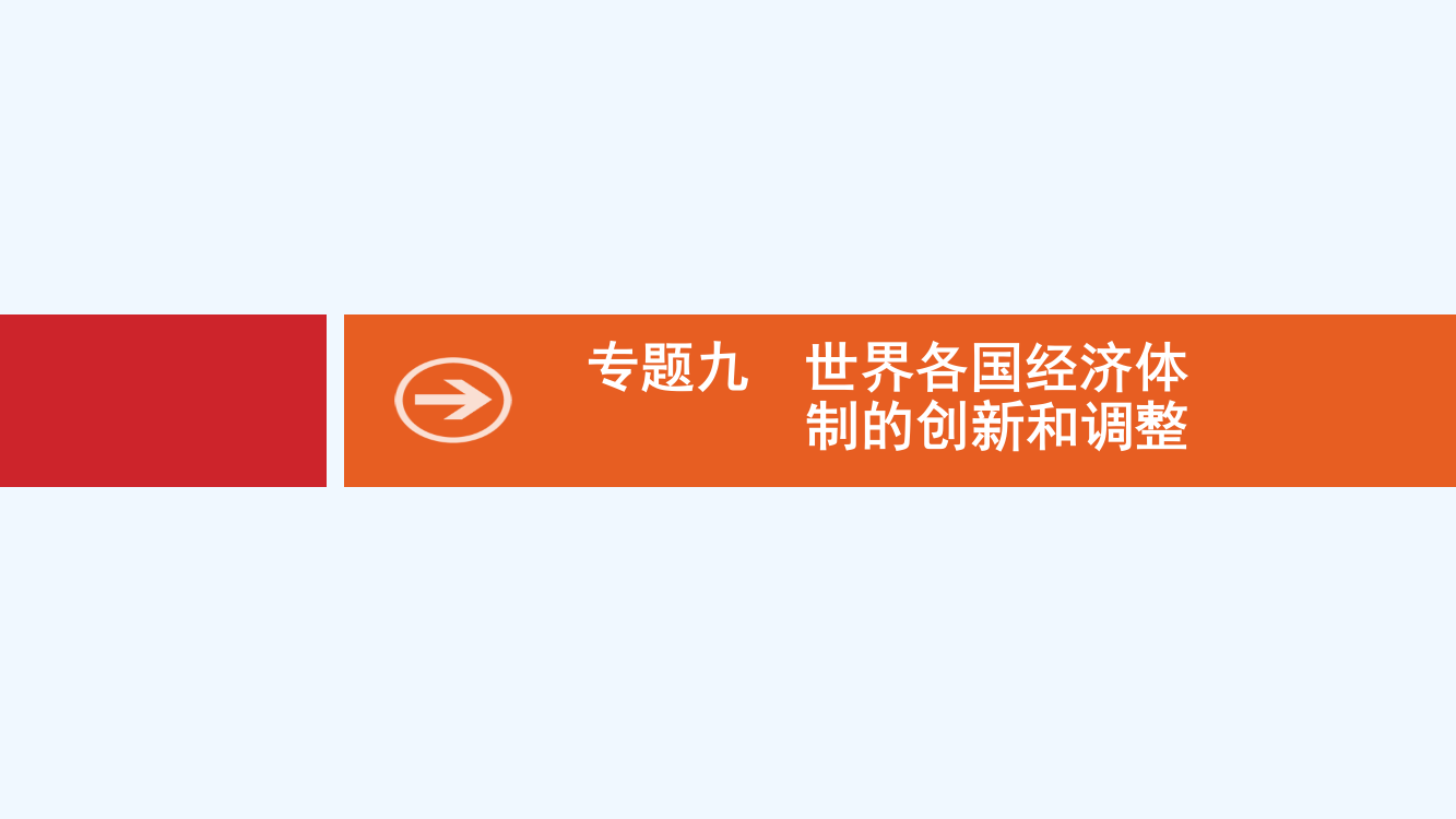 新设计历史人民大一轮复习课件：专题九