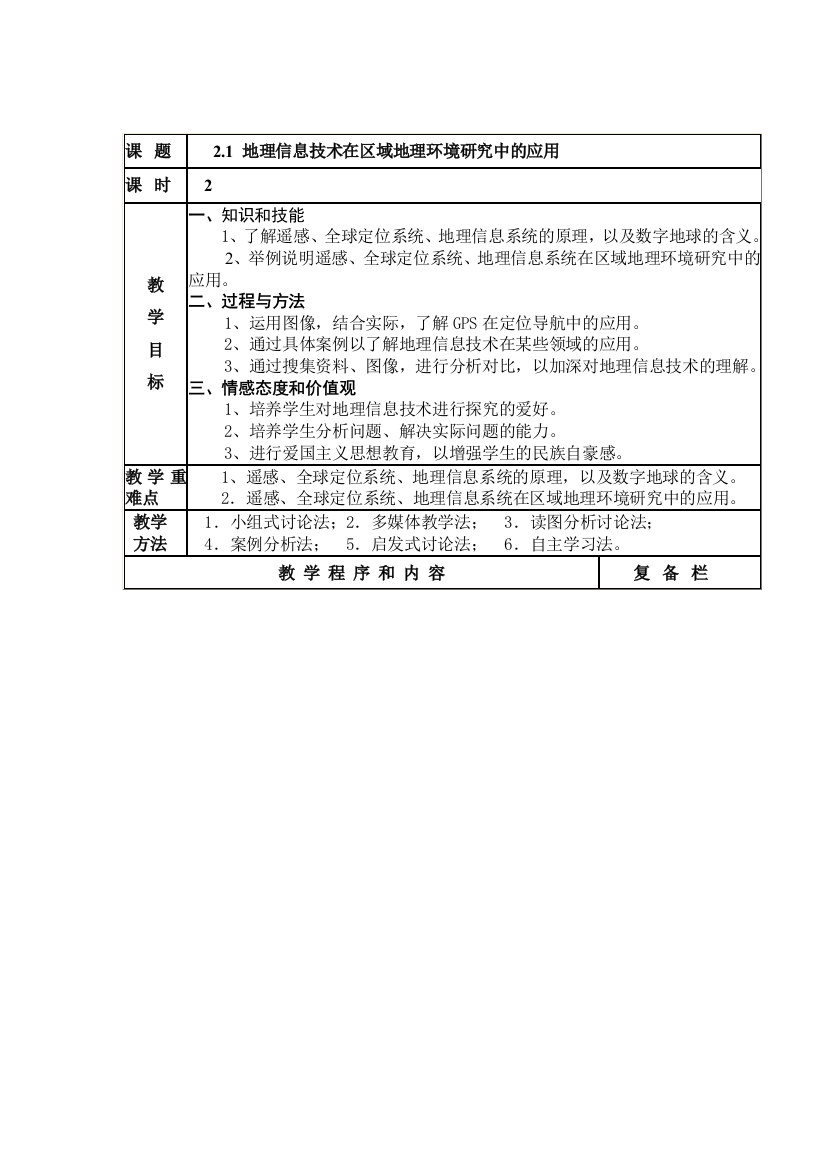 地理信息技术在区域地理环境研究中的应用