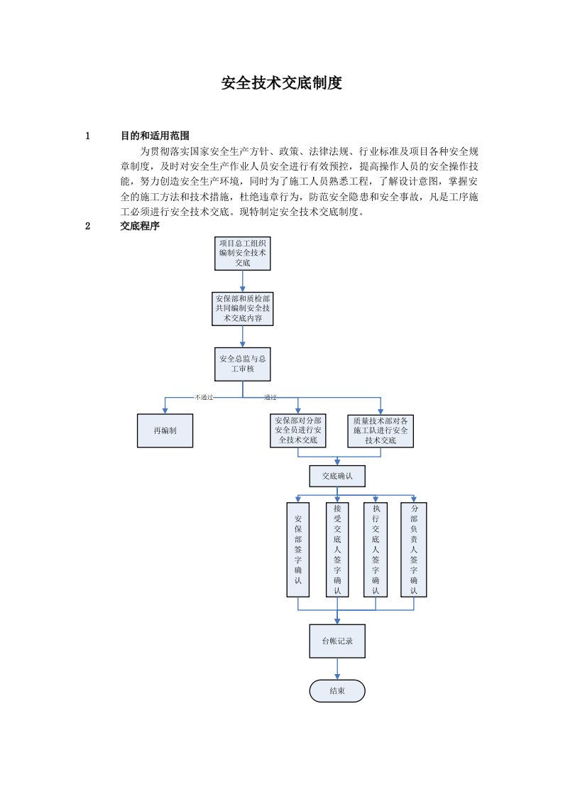 安全技术交底制度(完成)