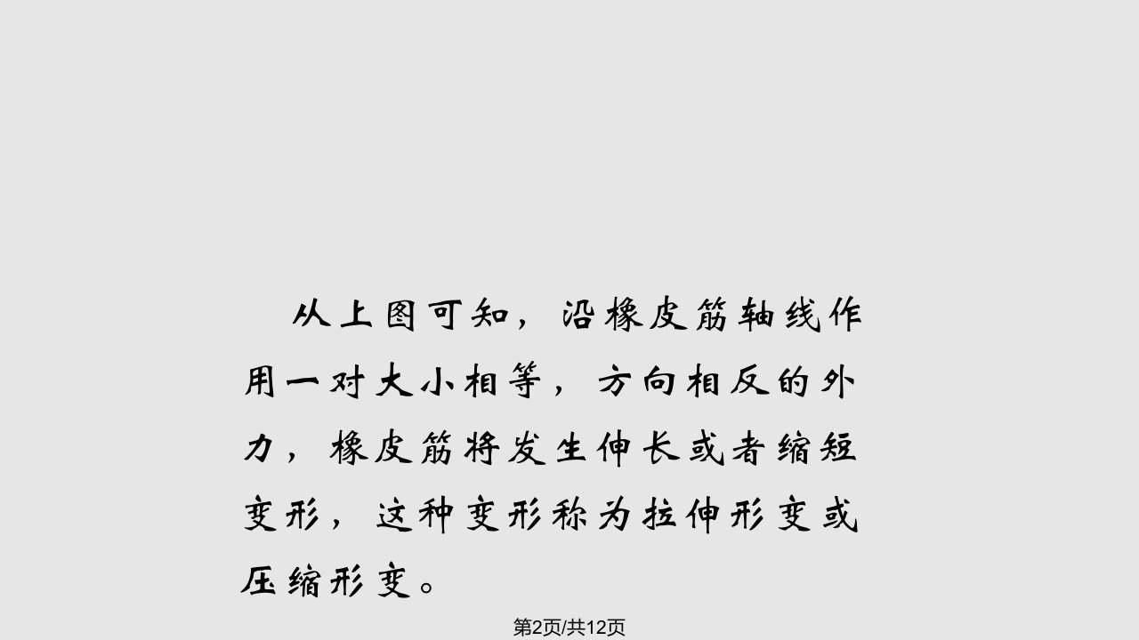 物体的形变学习